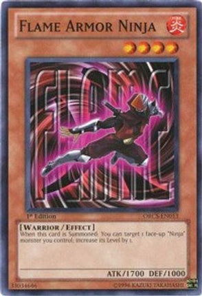 Flame Armor Ninja (Common / Short Print) [ORCS-EN013] 1st Edition