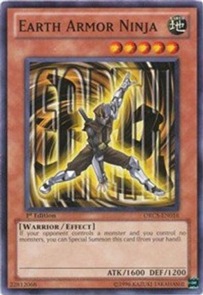Earth Armor Ninja (Common / Short Print) [ORCS-EN016] 1st Edition