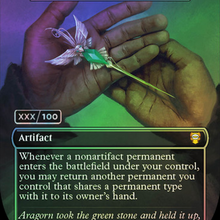 Cloudstone Curio (Borderless) [Tales of Middle-earth Commander] Serialized Foil