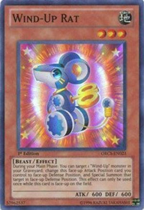 Wind-Up Rat (Super Rare) [ORCS-EN023] 1st Edition