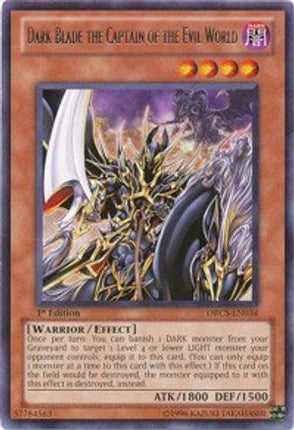 Dark Blade the Captain of the Evil World (Rare) [ORCS-EN034] Unlimited