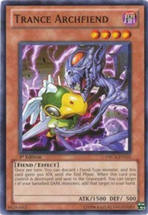 Trance Archfiend (Common / Short Print) [ORCS-EN035] 1st Edition