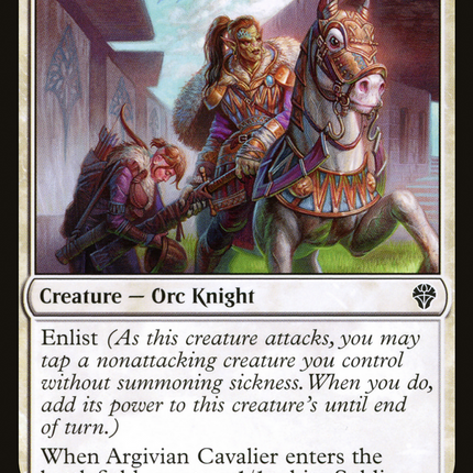 Argivian Cavalier [Dominaria United]