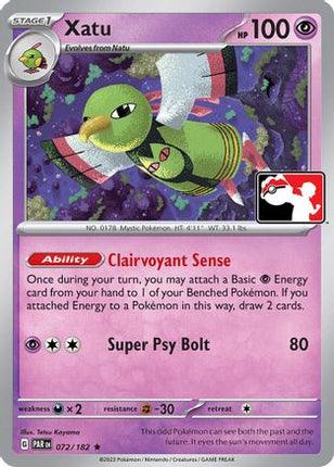 Xatu (72) [Prize Pack Series Cards]