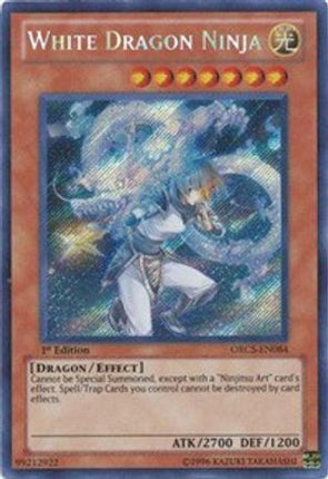 White Dragon Ninja (Secret Rare) [ORCS-EN084] Unlimited