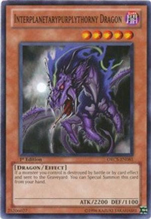 Interplanetarypurplythorny Dragon (Common / Short Print) [ORCS-EN085] 1st Edition