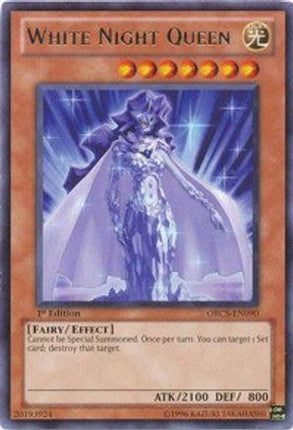 White Night Queen (Rare) [ORCS-EN090] 1st Edition