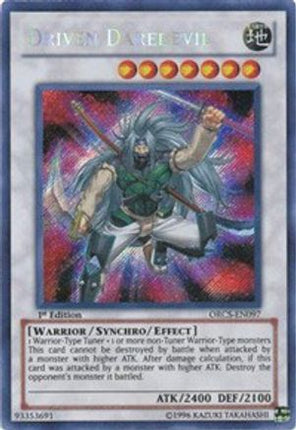 Driven Daredevil (Secret Rare) [ORCS-EN097] Unlimited