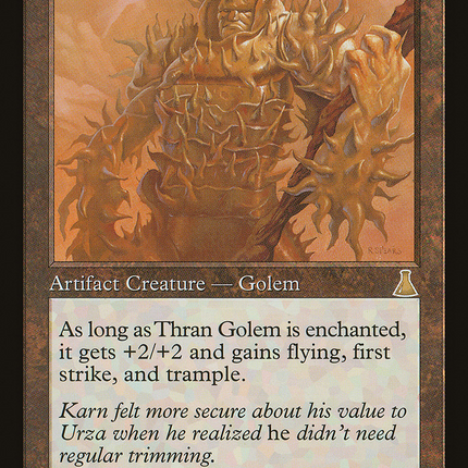 Thran Golem [Urza's Destiny]