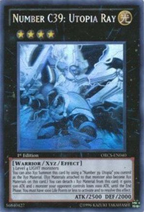 Number C39: Utopia Ray (Ghost Rare)  [ORCS-EN040] Unlimited