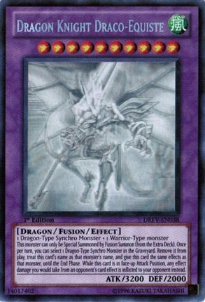Dragon Knight Draco-Equiste (Ghost Rare)  [DREV-EN038] Duelist Revolution Unlimited