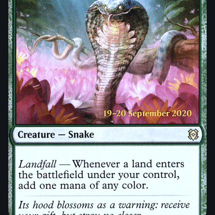 Lotus Cobra [Zendikar Rising Promos] Prerelease Foil
