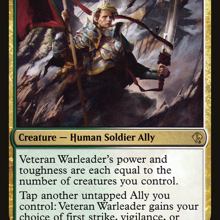 Veteran Warleader [Duel Decks: Zendikar vs. Eldrazi]