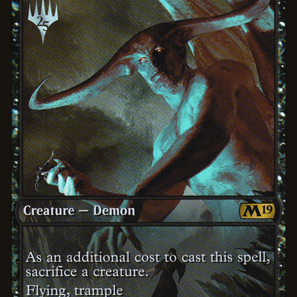 Demon of Catastrophes [Core Set 2019 Promos] Foil