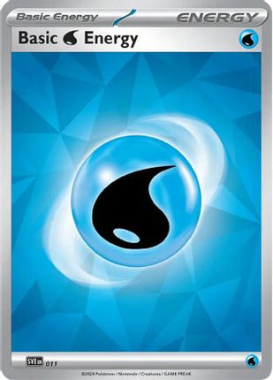 Basic Water Energy - 011 - 11/null [SVE: Scarlet & Violet Energies] Holofoil