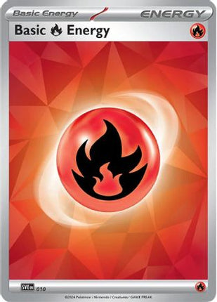 Basic Fire Energy - 010 - 10/null [SVE: Scarlet & Violet Energies] Holofoil