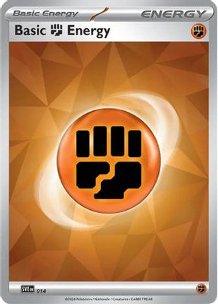 Basic Fighting Energy - 014 - 14/null [SVE: Scarlet & Violet Energies]