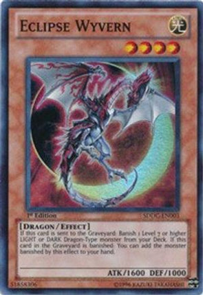 Eclipse Wyvern (Super Rare) [SDDC-EN003] Structure Deck: Dragons Collide 1st Edition