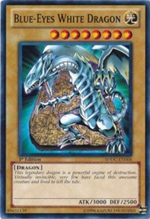 Blue-Eyes White Dragon (Common / Short Print) [SDDC-EN004] Structure Deck: Dragons Collide 1st Edition