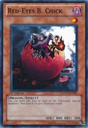 Red-Eyes B. Chick (Common / Short Print) [SDDC-EN007] Structure Deck: Dragons Collide Unlimited