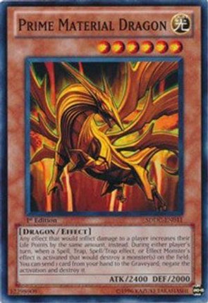 Prime Material Dragon (Common / Short Print) [SDDC-EN011] Structure Deck: Dragons Collide 1st Edition