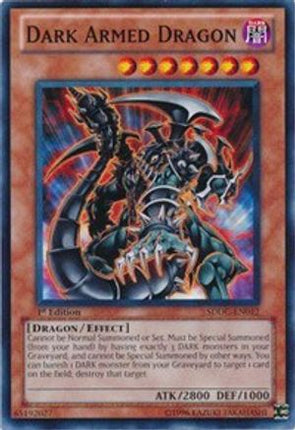 Dark Armed Dragon (Common / Short Print) [SDDC-EN012] Structure Deck: Dragons Collide Unlimited