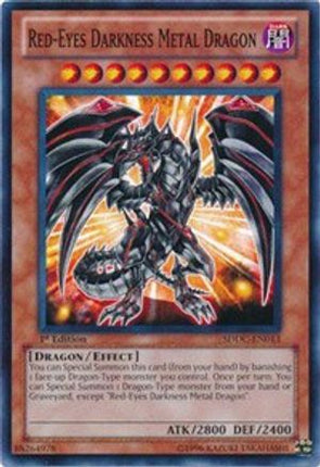 Red-Eyes Darkness Metal Dragon (Common / Short Print) [SDDC-EN013] Structure Deck: Dragons Collide Unlimited