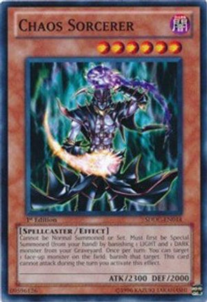 Chaos Sorcerer (Common / Short Print) [SDDC-EN014] Structure Deck: Dragons Collide Unlimited
