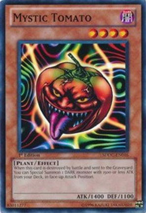 Mystic Tomato (Common / Short Print) [SDDC-EN016] Structure Deck: Dragons Collide 1st Edition