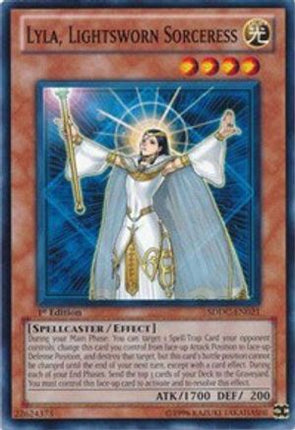 Lyla, Lightsworn Sorceress (Common / Short Print) [SDDC-EN021] Structure Deck: Dragons Collide Unlimited