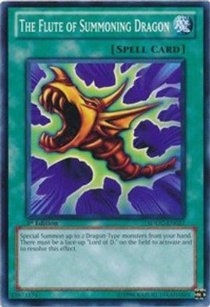 The Flute of Summoning Dragon (Common / Short Print) [SDDC-EN027] undefined 1st Edition
