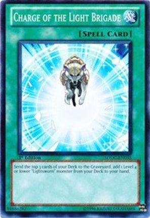 Charge of the Light Brigade (Common / Short Print) [SDDC-EN035] Structure Deck: Dragons Collide 1st Edition