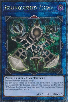 Relinquished Anima [MP24-EN007] Quarter Century Secret Rare 1st Edition