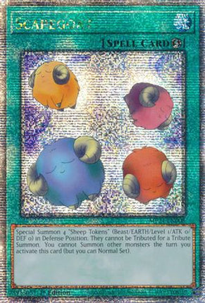 Scapegoat [MP24-EN008] Quarter Century Secret Rare 1st Edition