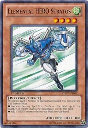 Elemental HERO Stratos (Common / Short Print) [RYMP-EN008] Unlimited