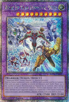 Wake Up Your Elemental HERO [MP24-EN018] Quarter Century Secret Rare 1st Edition