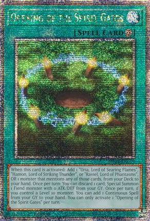 Opening of the Spirit Gates [MP24-EN019] Quarter Century Secret Rare 1st Edition