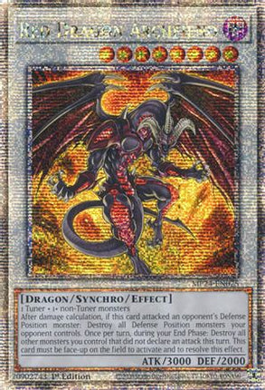 Red Dragon Archfiend (Quarter Century Secret Rare)  [MP24-EN025] 1st Edition