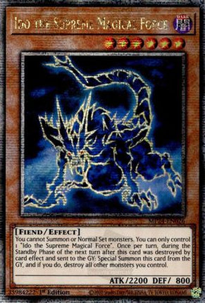 Ido the Supreme Magical Force [MP24-EN026] Quarter Century Secret Rare 1st Edition