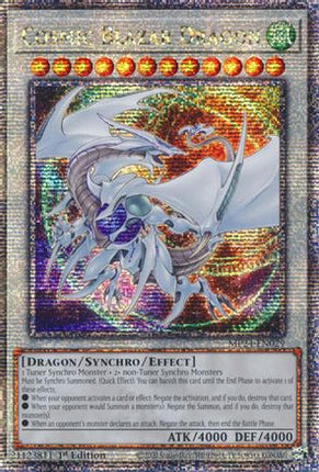 Cosmic Blazar Dragon [MP24-EN029] Quarter Century Secret Rare 1st Edition