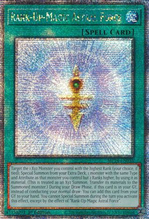 Rank-Up-Magic Astral Force [MP24-EN035] Quarter Century Secret Rare 1st Edition