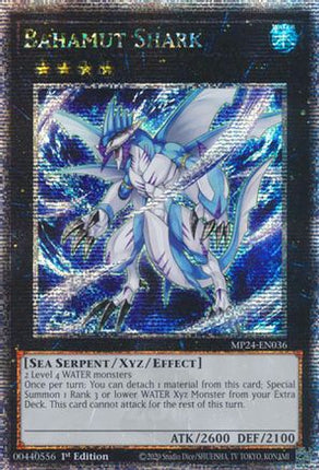 Bahamut Shark [MP24-EN036] Quarter Century Secret Rare 1st Edition