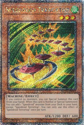 Speedroid Terrortop [MP24-EN040] Quarter Century Secret Rare 1st Edition