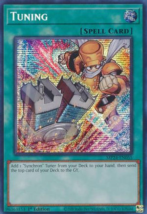 Tuning (Alternate Art) [MP24-EN055] Prismatic Secret Rare 1st Edition