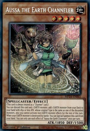 Aussa the Earth Channeler [MP24-EN061] Prismatic Secret Rare 1st Edition