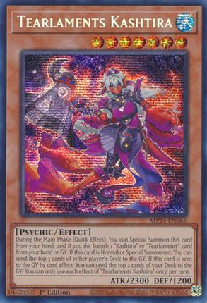Tearlaments Kashtira [MP24-EN066] Prismatic Secret Rare 1st Edition