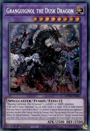 Granguignol the Dusk Dragon [MP24-EN067] Prismatic Secret Rare 1st Edition