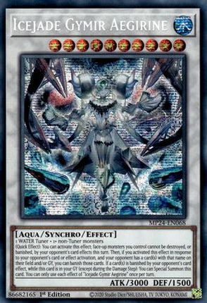 Icejade Gymir Aegirine [MP24-EN068] Prismatic Secret Rare 1st Edition