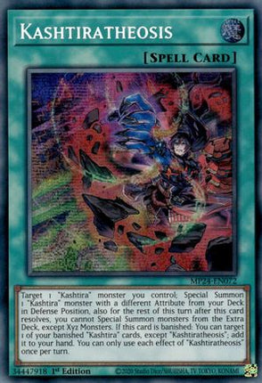 Kashtiratheosis [MP24-EN072] Prismatic Secret Rare 1st Edition