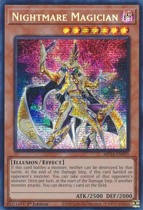 Nightmare Magician (Prismatic Secret Rare) [MP24-EN093] 1st Edition